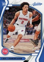 2021-22 Panini Chronicles Base Set Cade Cunningham #214 card