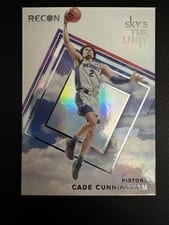 2021-22 Panini Recon Sky's the Limit Cade Cunningham #8 card