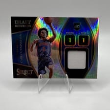 2021-22 Panini Select Draft Selections Memorabilia Cade Cunningham #DS-CCM card