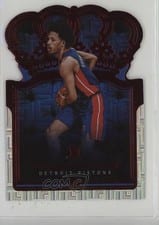 2021 Panini Crown Royale Cade Cunningham Asia Red #69 card