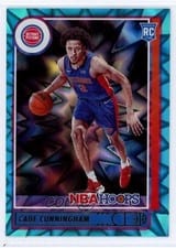 2021 Panini Hoops Cade Cunningham Teal Explosion #201 card