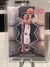2021 Panini Mosaic Cade Cunningham Silver #203 card