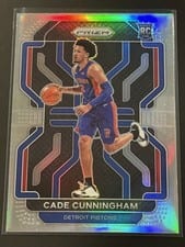 2021 Panini Prizm Cade Cunningham Silver Prizm #282 card