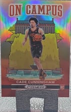2021 Panini Prizm Draft Picks On Campus Cade Cunningham #1 card