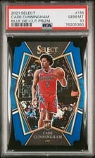 2021 Panini Select Cade Cunningham #116 card