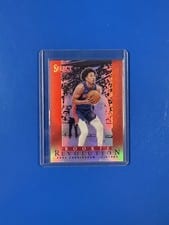 2021 Panini Select Rookie Revolution Cade Cunningham Red Prizm #25 card