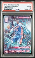 2022-23 Donruss Elite Dimensions Cade Cunningham #11 card
