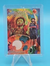 2022-23 Panini Court Kings Artistic Endeavors Cade Cunningham #AE-CAD card