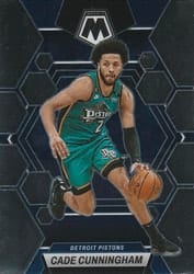2022-23 Panini Mosaic Base Set Cade Cunningham #6 card