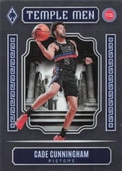 2023-24 Panini Phoenix Temple Men Cade Cunningham #9 card