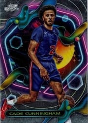 2023-24 Topps Chrome Cosmic Base Set Cade Cunningham #40 card