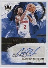 2024-25 Panini Court Kings Impressionist Ink Autographs Cade Cunningham #II-CAD card