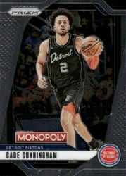 2024-25 Panini Prizm Monopoly Base Set Cade Cunningham #64 card