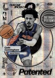 2025-26 Topps Chrome Patented Cade Cunningham #PD-12 card