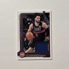 2025-26 Topps Flagship Real One Relics Cade Cunningham #FRO-CC card