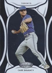 2023 Panini Chronicles Certified Cade Doughty #34 card