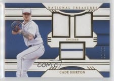 2024 Panini National Treasures Game Gear Swatches Trio Cade Horton #38 card