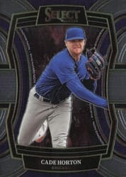 2024 Panini Select Phenomenon Cade Horton #17 card
