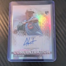 2025 Stadium Club Concentration Autographs Cade Horton #TVA-CH card