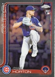 2025 Topps Chrome Update Base Set Cade Horton #USC63 card