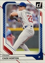 2026 Donruss Base Set Cade Horton #25 card