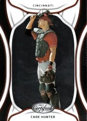 2023 Panini Chronicles Certified Cade Hunter #14 card