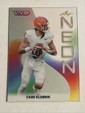 2025 Leaf Vivid Neon Cade Klubnik #NB-7 card