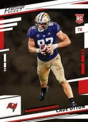 2022 Panini Prestige Base Set Cade Otton #375 card