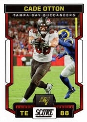 2023 Score Base Set Cade Otton #66 card