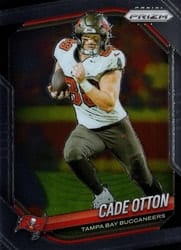 2025 Panini Prizm Base Set Cade Otton #151 card