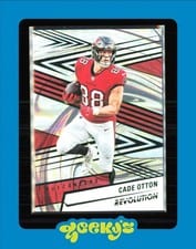 2025 Panini Revolution Cade Otton #130 card