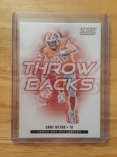 2025 Score Throwbacks Cade Otton #19 card