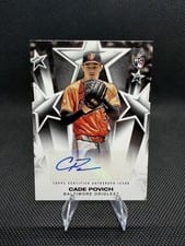 2025 Topps Baseball Stars Autographs Cade Povich #BSA-CP card