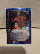 2025 Topps Chrome Logofractor Edition Rookie Autographs Cade Povich #RA-CP card