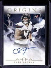 2024 Panini Origins Rookie Autographs Cade Stover #RAU-CST card
