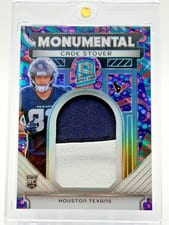 2024 Panini Spectra Monumental Memorabilia Cade Stover #MM-CSR card