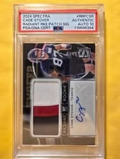 2024 Panini Spectra Radiant Rookie Patch Signatures Cade Stover #RRP-CSR card