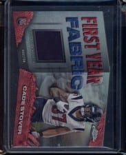 2024 Topps Chrome First Year Fabric Relics Cade Stover #FYF-CS card