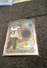 2024 Topps Chrome Topps Chrome Rookie Relics Cade Stover #CRR-CS card