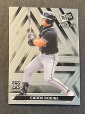 2024 Leaf Press Pass Premium Baseball Base Set Caden Bodine #66 card