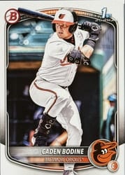2025 Bowman Draft Base Set Caden Bodine #BD-63 card