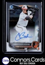 2025 Bowman Draft Chrome Prospect Autographs Caden Bodine #CPA-CB card