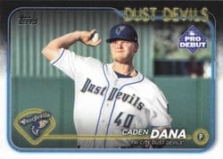2024 Topps Pro Debut Base Set Caden Dana #PD-58 card