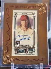 2025 Topps Allen & Ginter Framed Mini Autographs (Baseball) Caden Dana #MA-CDA card