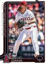 2025 Topps Base Set Caden Dana #422 card