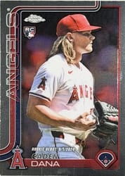 2025 Topps Chrome Update Base Set Caden Dana #USC34 card