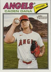 2026 Topps Heritage Base Set Caden Dana #121 card