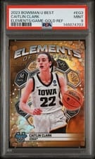 2023-24 Bowman University Best Elements of the Game Caitlin Clark #EG-3