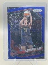 2024 Panini Prizm WNBA Caitlin Clark Blue Velocity #22 card