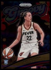 2024 Panini Prizm WNBA Groovy Caitlin Clark #13 card
